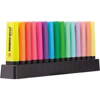 Stabilo boss original - markeerstift - 15 stuks deskset - thumbnail
