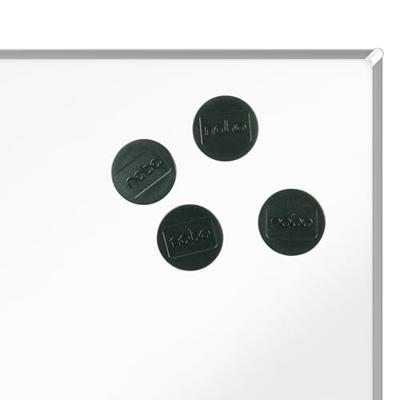 Nobo magneten, 38 mm, zwart, blister van 4 stuks