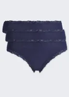 3-pack dames Jazzpant - Kant - thumbnail