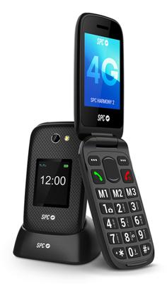 Mobiele Telefoon voor Bejaarden SPC 2337N 2,8" 128 GB Zwart