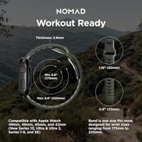 Nomad Sport Strap V2 Apple Watch 42mm / 44mm / 45mm / 49mm Ash Green - thumbnail