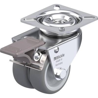 Blickle LDA-TPA 50G-FI Dubbel zwenkwiel Wieldiameter: 50 mm Draagvermogen (max.): 80 kg 1 stuk(s) Blickle LDA-TPA 50G-FI Dubbel zwenkwiel Wieldiameter: 50 mm Draagvermogen (max.): 80 kg 1 stuk(s)