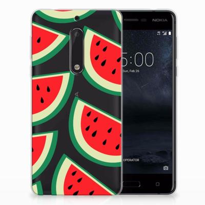 Nokia 5 | Siliconen Case | Watermelons