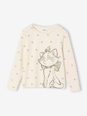 T-shirt met lange mouwen voor meisjes Disney® Marie les Aristochats ecru