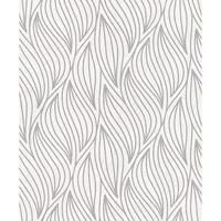 Dutch Wallcoverings Behang Carat Deluxe Dessin Wit/Zilver 10063-14 - thumbnail