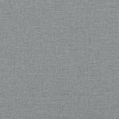 Bedframe zonder matras 90x200 cm stof lichtgrijs