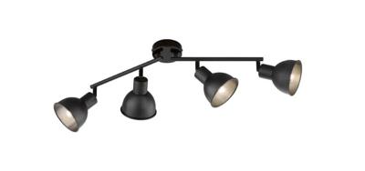 Fischer & Honsel Verstelbare plafondspotSpeedy mat zwart - 21248