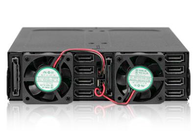 Icy Dock MB998SP-B opslagbehuizing 8x2,5 SATA behuizing voor 5,25 extern