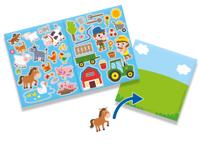 SES raamstickers boerderij - thumbnail