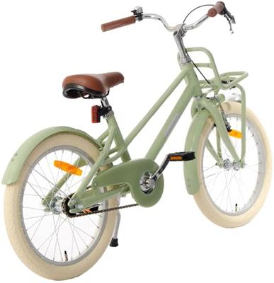 AMIGO Urban Aluminium Frame 18 Inch Meisjes Terugtraprem Groen