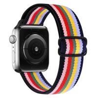 Solo Loop Nylon bandje - Multicolor - Geschikt voor Apple Watch 44mm / 45mm / 46mm / 49mm - thumbnail