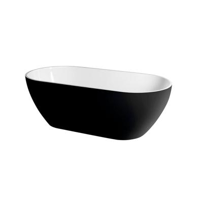 Vrijstaand Bad Sapho Reduta Marmer 150x75x58 cm Wit / Zwart Sapho Vrijstaand Bad Sapho Reduta Marmer 150x75x58 cm Wit / Zwart Sapho