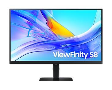 Samsung ViewFinity S8 LS27D800UAUXEN 27 4K Ultra HD USB-C 90W IPS Monitor