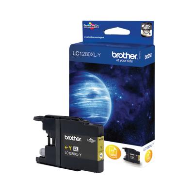 Brother inktcartridge, 1200 pagina&apos;s, OEM LC-1280XLY, geel - thumbnail