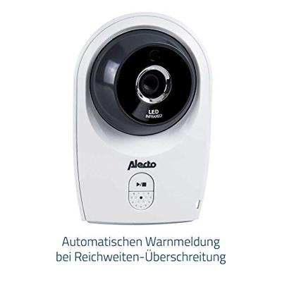 Alecto DVM-143 baby-videomonitor 300 m FHSS Zwart, Wit Alecto DVM-143 baby-videomonitor 300 m FHSS Zwart, Wit
