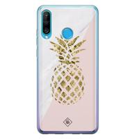 Huawei P30 Lite siliconen hoesje - Ananas - thumbnail