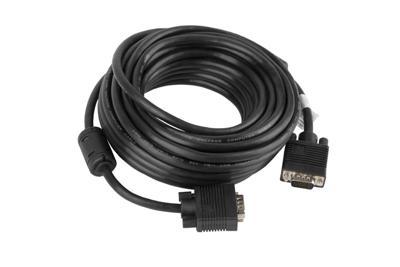 VGA-kabel Lanberg CA-VGAC-10CC-0100-B 10 m Zwart