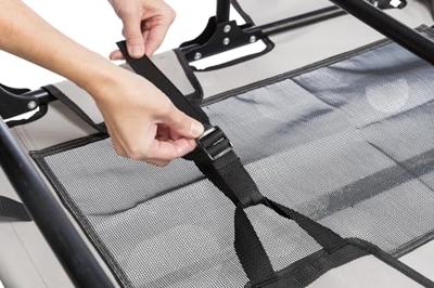 Trixie stretcher hondenligbed grijs / zwart 79x50x19 cm