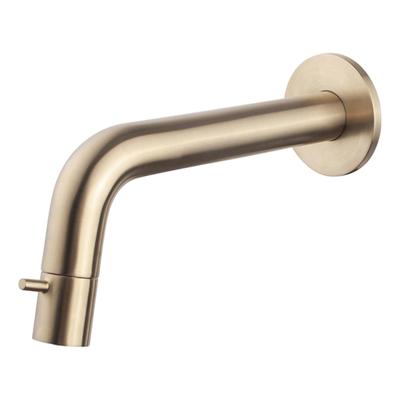 Sophia fonteinkraan inkortbaar met muurbevestiging 1/2" geborsteld messing