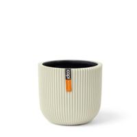 Pot bol Groove H15.3 cm beige bloembpot Capi Europe - Capi europe - thumbnail