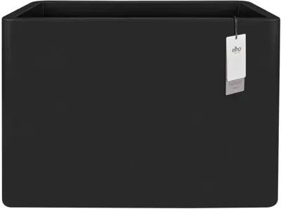 Elho June Brick Divider 80 - Zwart - L 79 x B 29 x H 59 cm - Binnen en Buiten - 100% gerecycled