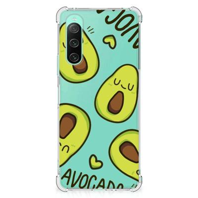 Sony Xperia 10 V Stevig | Bumper Hoesje | Avocado Singing Sony Xperia 10 V Stevig | Bumper Hoesje | Avocado Singing