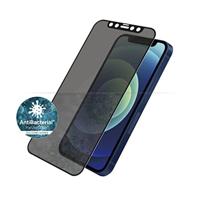 PanzerGlass Antibacteriële Privacy Edge-to-Edge beschermglas geschikt voor Apple iPhone 12 Mini - thumbnail