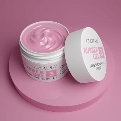 Claresa rubber gel 3 cool pink 12gr.