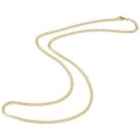 LGT Jewels Cubaanse koord ketting Goudkleurig Gourmet Schakel 3mm-60cm - thumbnail