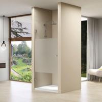 Nisdeur Van Rijn ST01 Profielloos 80x200 cm Met Satijnbaan 8 mm Zwart van Rijn - thumbnail