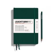 Leuchtturm Forest Green, Medium (A5), 251 p., ruled - thumbnail