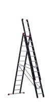 Altrex reformladder 3-delig - Mounter ZR3083 - max. werkhoogte 8,80 m - 3 x 12 sporten - thumbnail