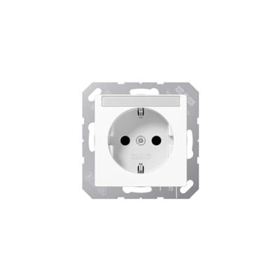 Jung A1520BFNAWW Wandcontactdoos Inzetstuk 1-voudig Alpine-wit 1 stuk(s)