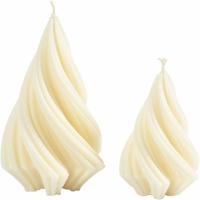 Creativ Company Siliconen vorm, kerstbomen, h: 8+11 cm, d 5+7 cm, 2 stuk/ 1 doos - thumbnail