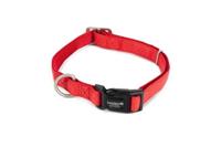 Macleather Halsband Rood 45-70x2,5cm - thumbnail