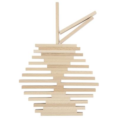 Goki houten bouwplankjes, 200dlg.