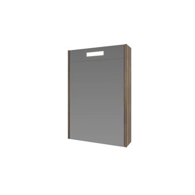 Spiegelkast Proline Premium Met Houten Deur Geïntrigeerd LED Verlichting 50x14x60 cm Scotch Oak Spiegelkast Proline Premium Met Houten Deur Geïntrigeerd LED Verlichting 50x14x60 cm Scotch Oak