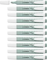 Markeerstift stabilo swing cool nature aardegroen | 10 stuks - thumbnail