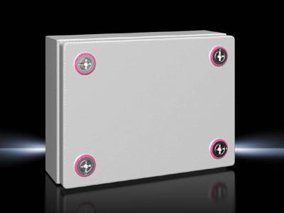 Rittal KX 1528.000 Installatiebehuizing, Wandbehuizing 200 x 150 x 80 Plaatstaal Lichtgrijs 1 stuk(s)