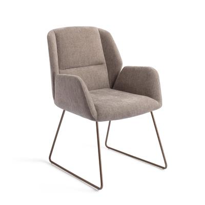 Jesper Home Myoko eetkamerstoel Greystones slide rose