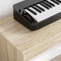 Keyboardstand Sonoma Eiken 100 x 32 x 64 cm Bewerkt hout - thumbnail