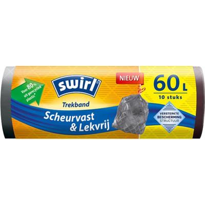 Swirl Afvalzakken met trekband 60L Swirl Afvalzakken met trekband 60L