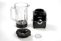 Camry CR 4050 blender 1,5 l Keukenblender 500 W Zwart, Zilver, Transparant - thumbnail