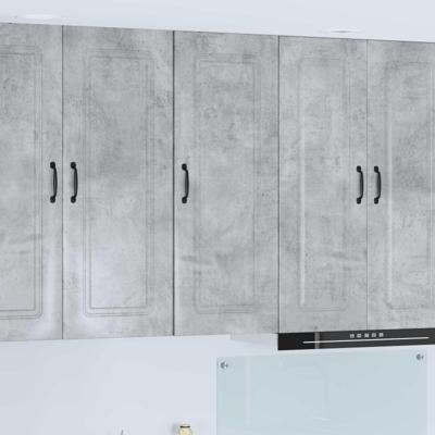 Keukenkast Kalmar Beton Grijs 40 x 31 x 100 cm Bewerkt hout