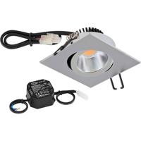 EVN PC24N91540 LED-inbouwlamp LED LED vast ingebouwd 8.4 W Chroom - thumbnail