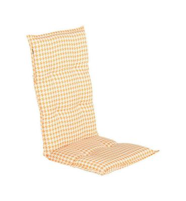 Hartman Tuinkussen 'Poule' t.b.v. Tuinstoel hoge rug, kleur Geel