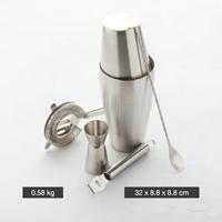 POINT-VIRGULE - Bar & Cocktail - Boston shaker 5-delige set RVS mat - thumbnail