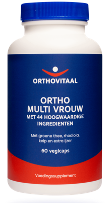 OrthoVitaal Ortho multi vrouw 60 Vegetarische capsules