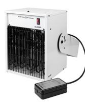 Eurom EK9000 Wall Ventilatorkachel Wit - thumbnail