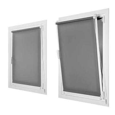 Rolgordijn Stor Planet Clip&Fix Grijs 90 x 180 cm